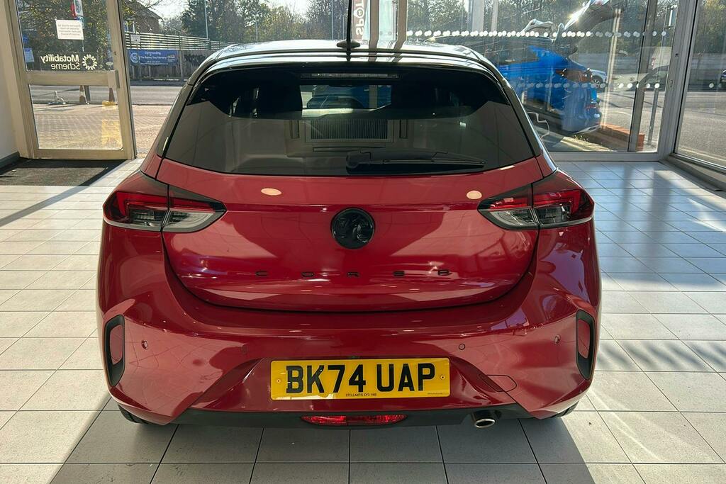 Vauxhall Corsa 1.2 Turbo Gs Hatchback BK74UAP Red #6