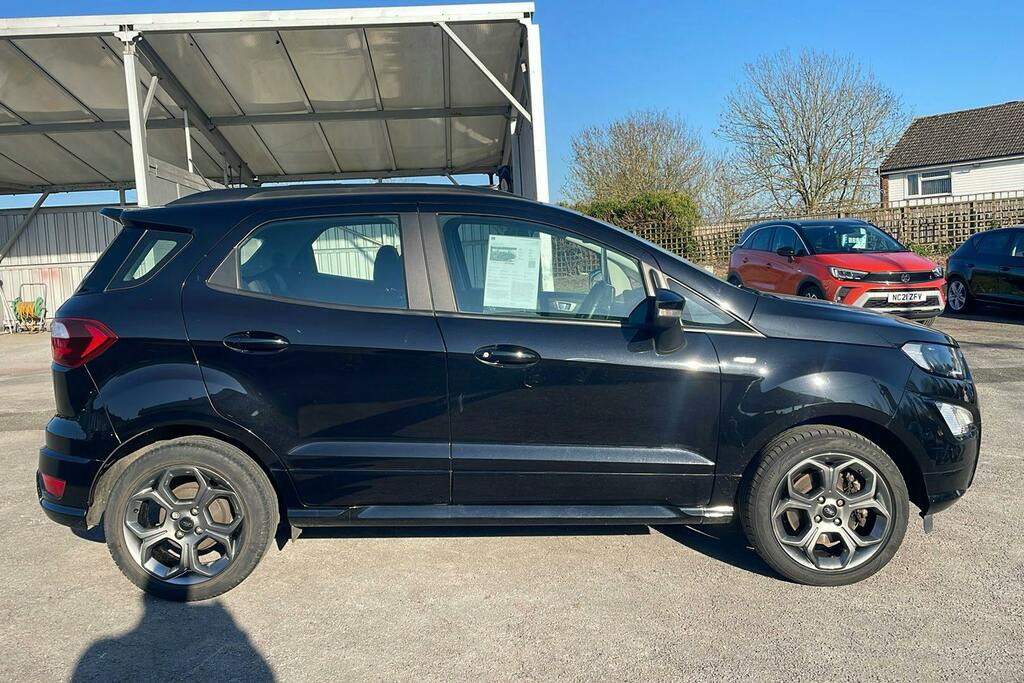 Ford Ecosport 1.0T Ecoboost Gpf St Line Suv HN72EVX Black #5