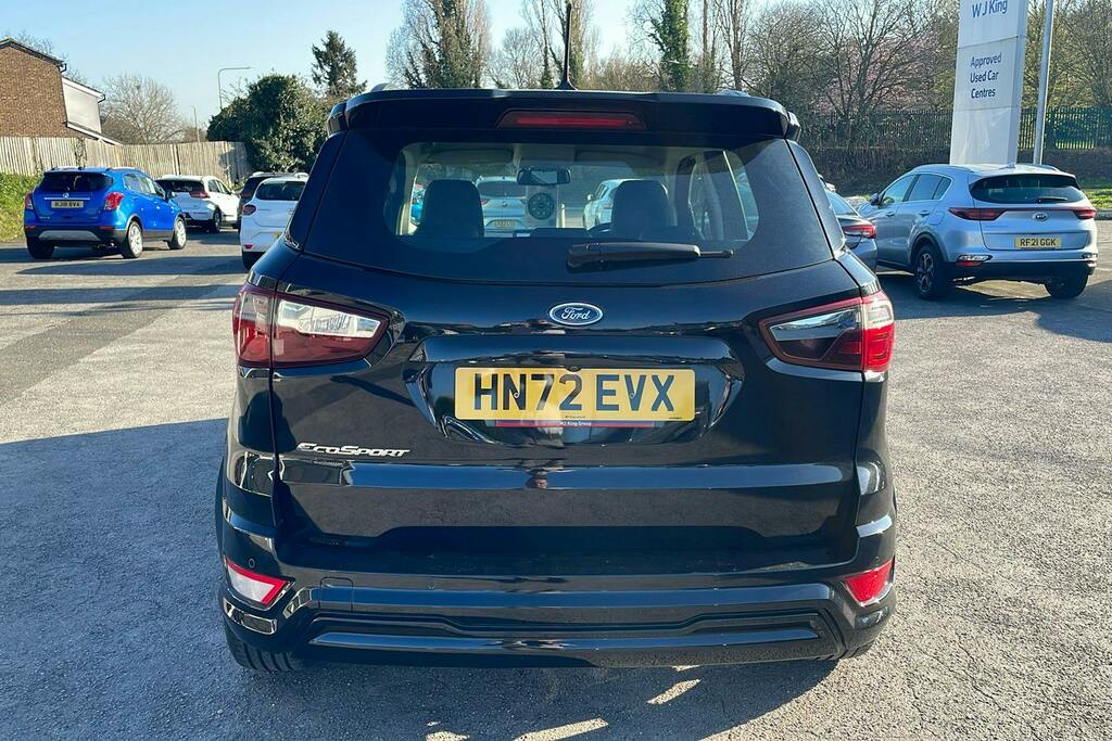 Ford Ecosport 1.0T Ecoboost Gpf St Line Suv HN72EVX Black #6