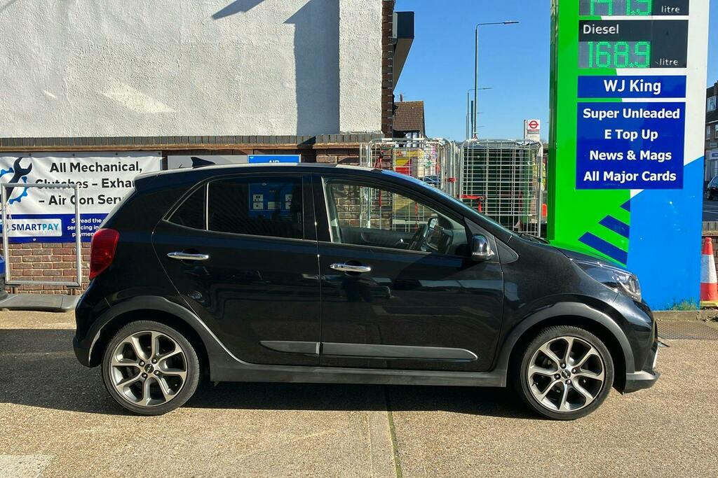 Kia Picanto 1.0 Dpi X Line S Hatchback GD72NYY Black #5