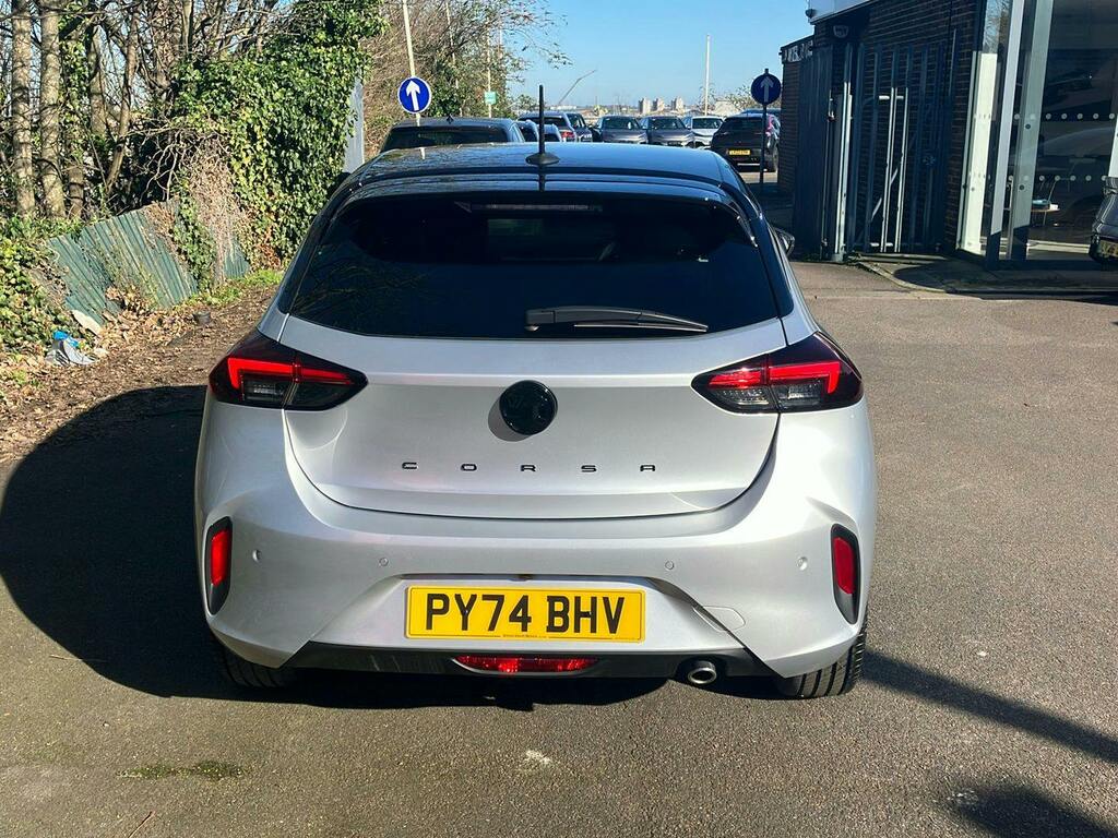 Vauxhall Corsa 1.2 Turbo Gs Hatchback PY74BHV Silver #6