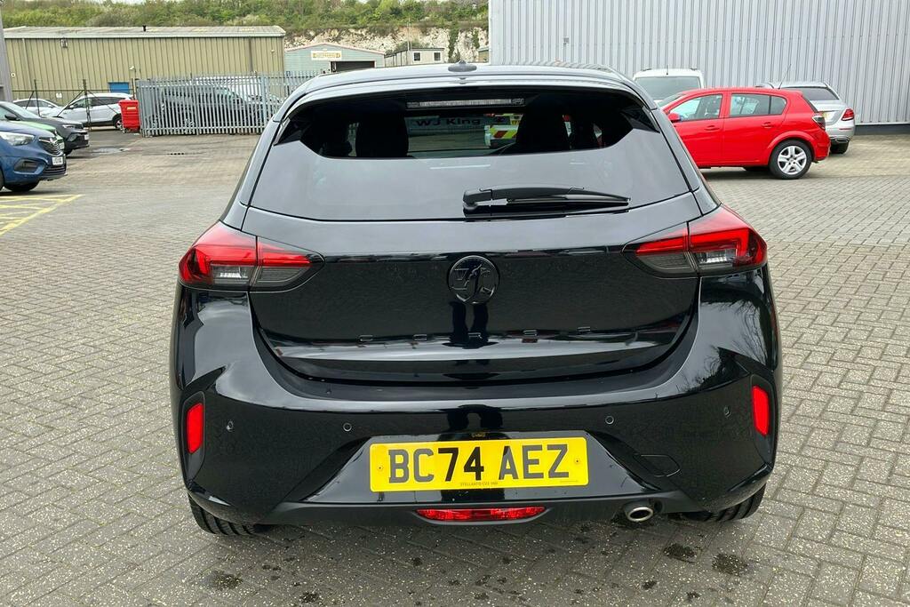 Vauxhall Corsa 1.2 Turbo Gs Hatchback BC74AEZ Black #3