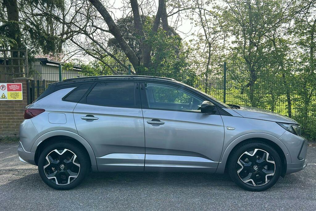 Vauxhall Grandland 1.2 Turbo Ultimate Suv LY72ETV Grey #5