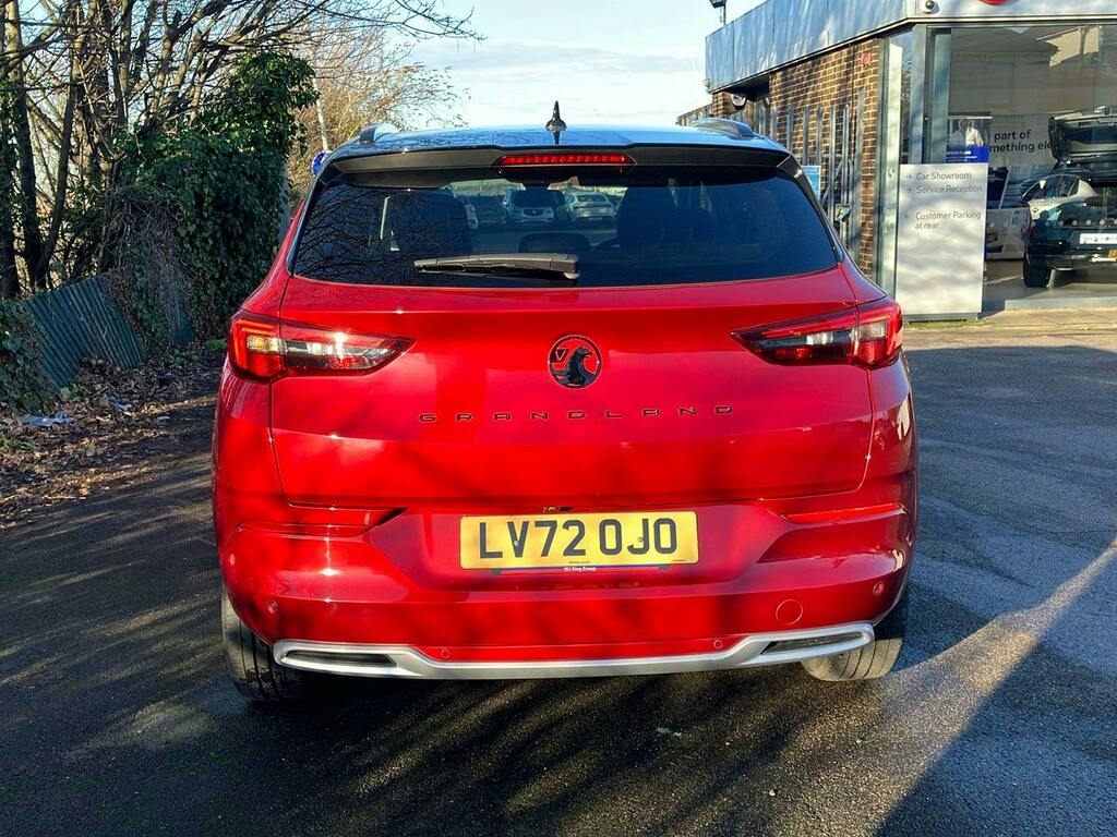 Vauxhall Grandland 1.2 Turbo Ultimate Suv LV72OJO Red #3