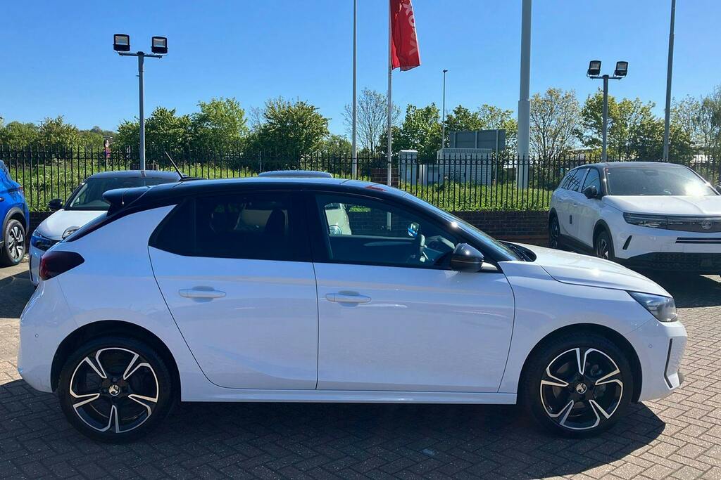 Vauxhall Corsa 1.2 Turbo Gs Hatchback NV74VKA White #5