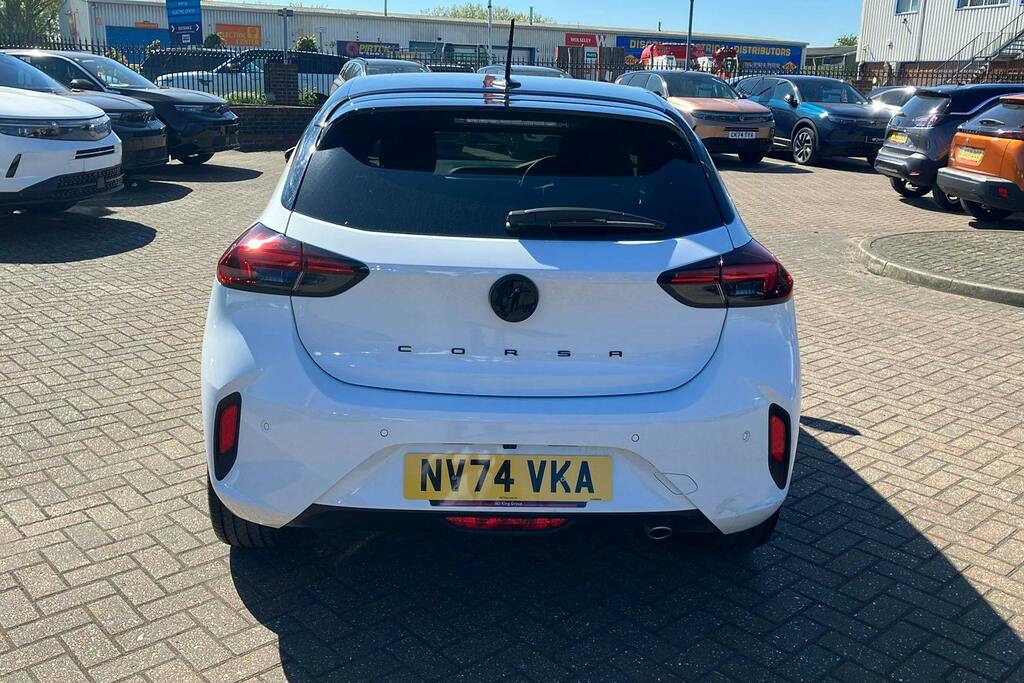 Vauxhall Corsa 1.2 Turbo Gs Hatchback NV74VKA White #6