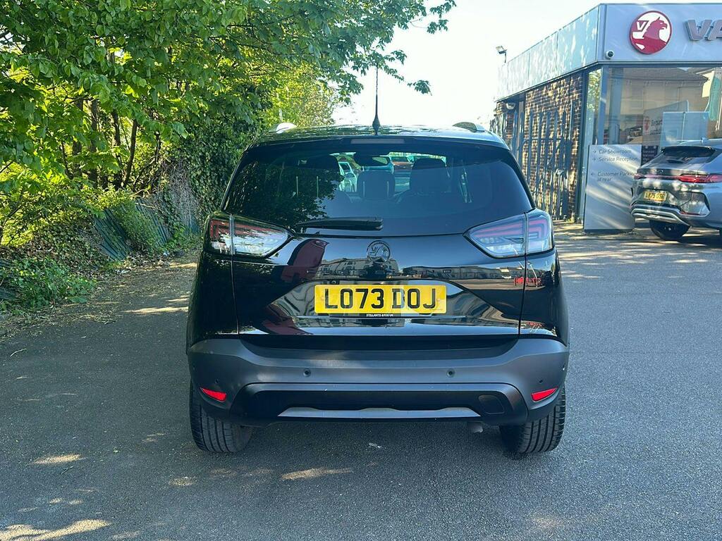 Vauxhall Crossland 1.2 Turbo Ultimate Suv LO73DOJ Black #6