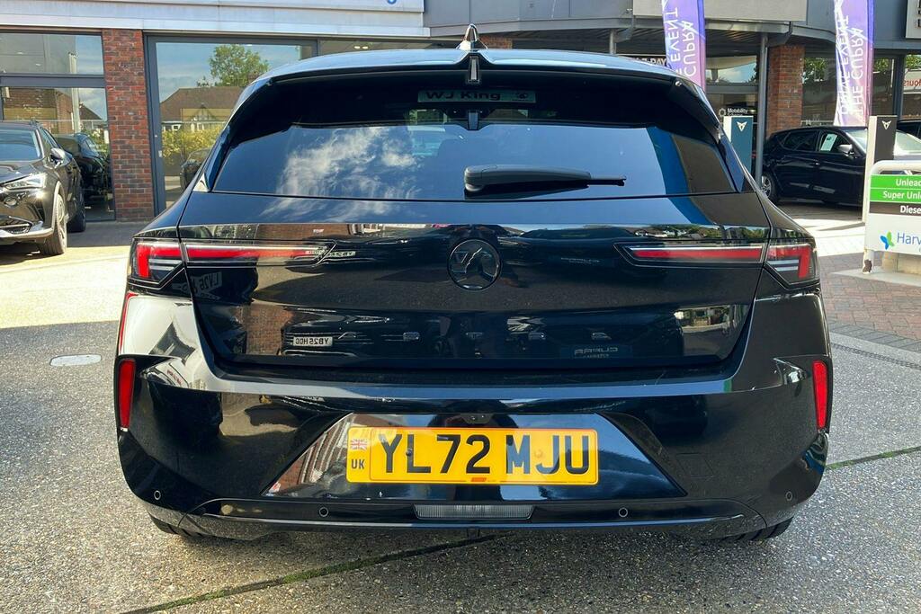 Vauxhall Astra 1.2 Turbo Ultimate Hatchback YL72MJU Black #6