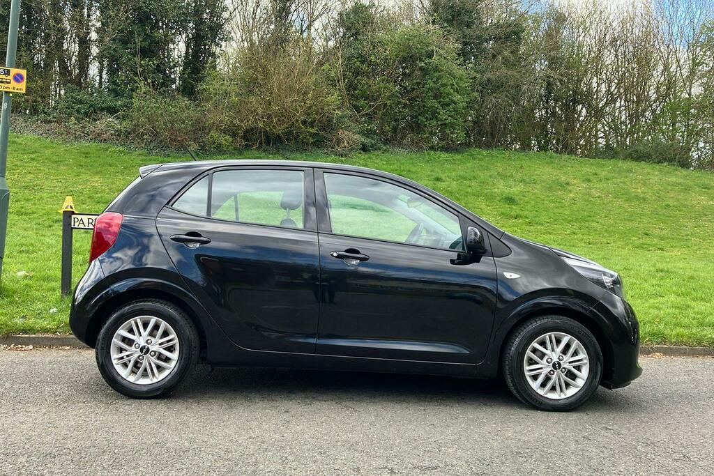 Kia Picanto 1.0 Dpi 2 Hatchback Amt LV23UZY Black #5