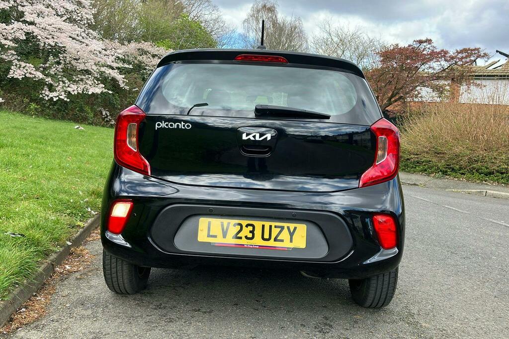 Kia Picanto 1.0 Dpi 2 Hatchback Amt LV23UZY Black #6