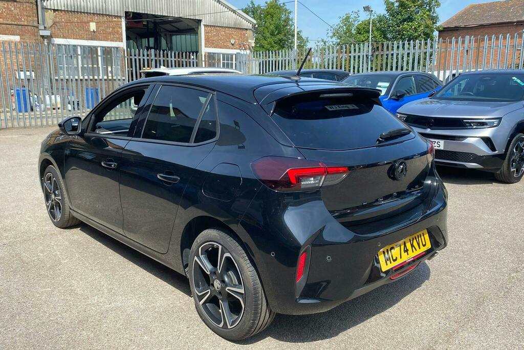 Vauxhall Corsa 1.2 Turbo Gs Hatchback MC74KVU Black #5