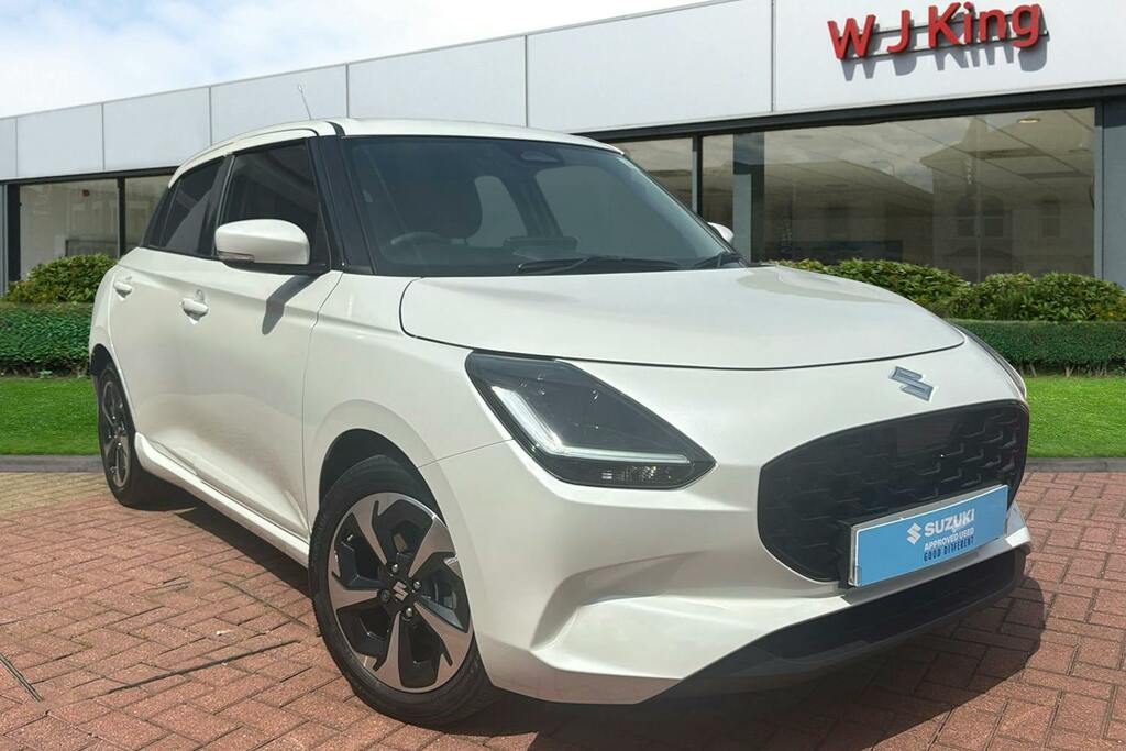 Suzuki Swift 1.2 Mhev Ultra Hatchback Hybrid Cvt White