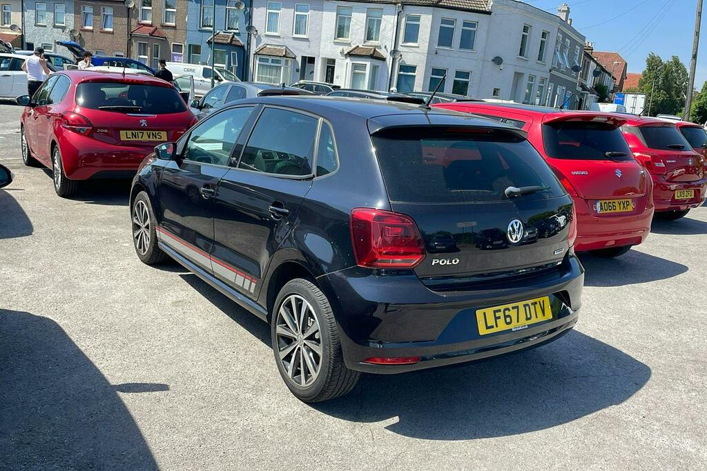 Volkswagen Polo 1.0 Beats Hatchback LF67DTV Black #2