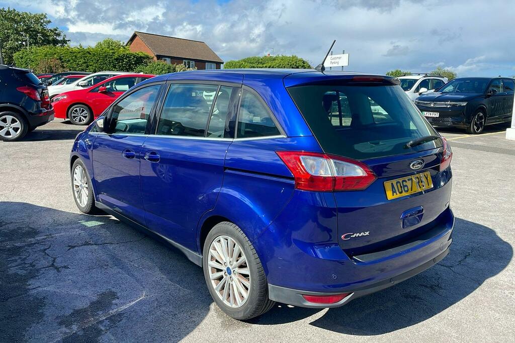 Ford Grand C-Max 1.0T Ecoboost Titanium Mpv Blue #2
