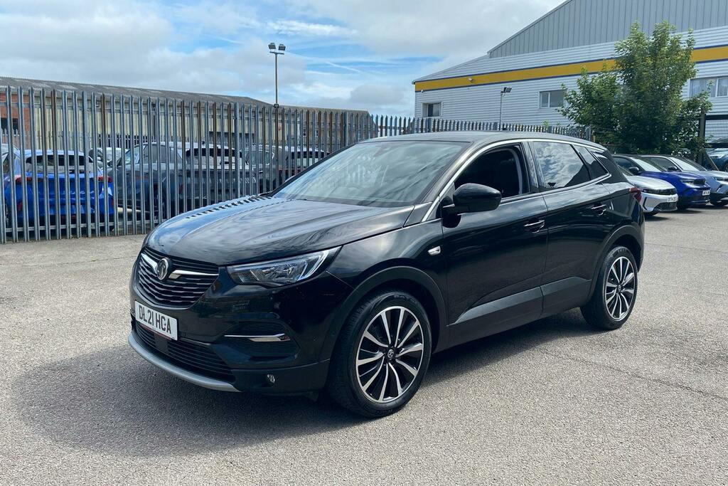Vauxhall Grandland X 1.2 Turbo Elite Nav Suv 6Spd DL21HCA Black #3