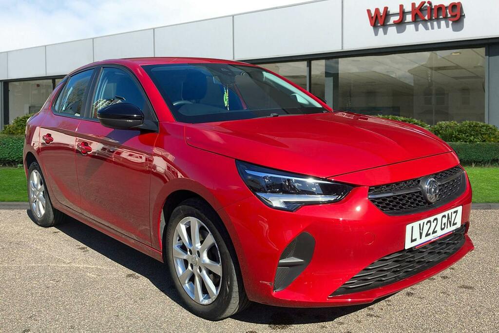 Vauxhall Corsa 1.2 Turbo Se Edition Hatchback Red
