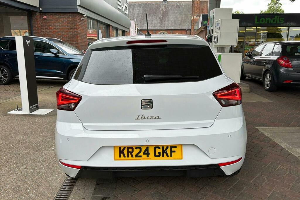 Seat Ibiza 1.0 Tsi Xcellence Lux Hatchback Dsg KR24GKF White #6