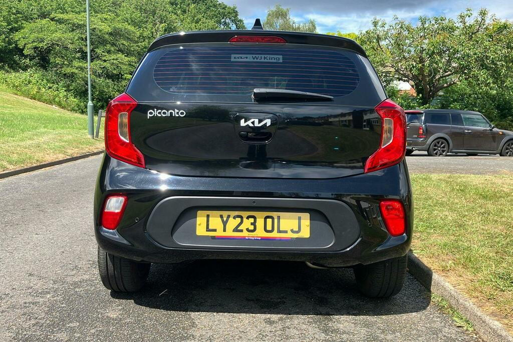 Kia Picanto 1.0 Dpi 3 Hatchback LY23OLJ Black #4