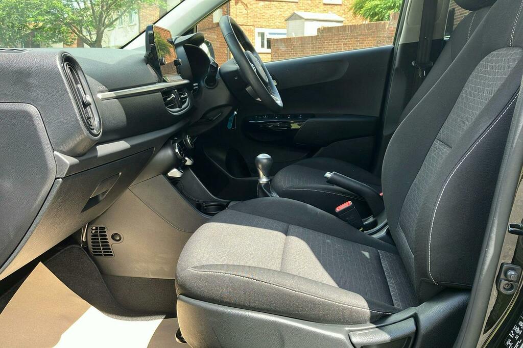 Kia Picanto 1.0 Dpi 3 Hatchback LY23OLJ Black #6