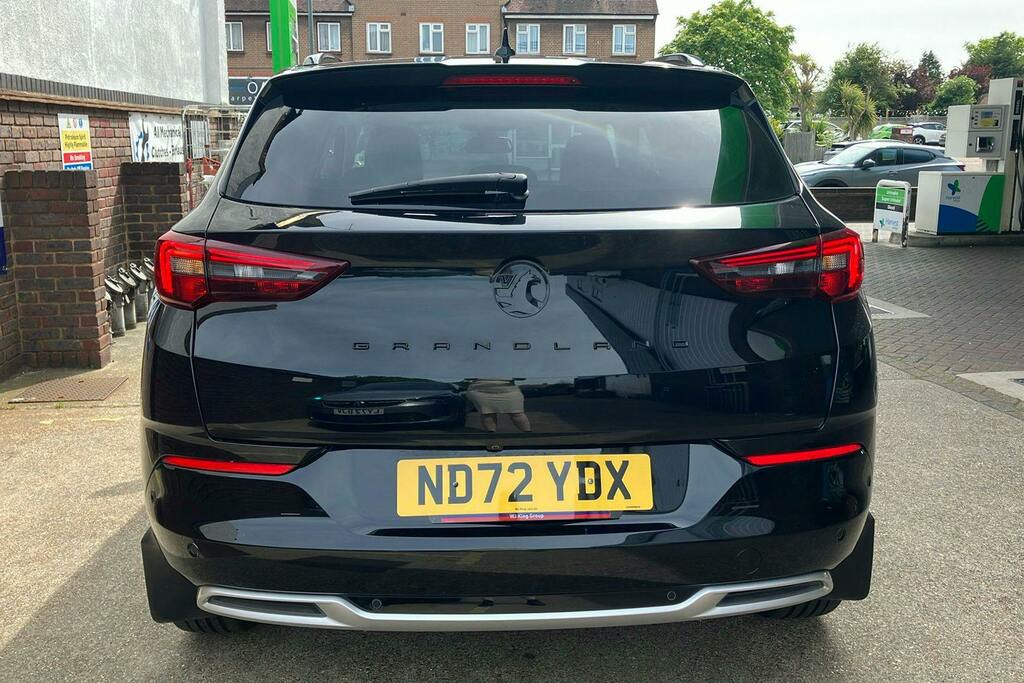 Vauxhall Grandland 1.2 Turbo Ultimate Suv ND72YDX Black #6