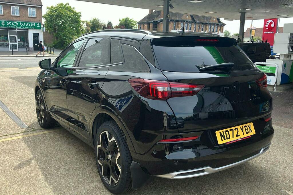 Vauxhall Grandland 1.2 Turbo Ultimate Suv ND72YDX Black #2