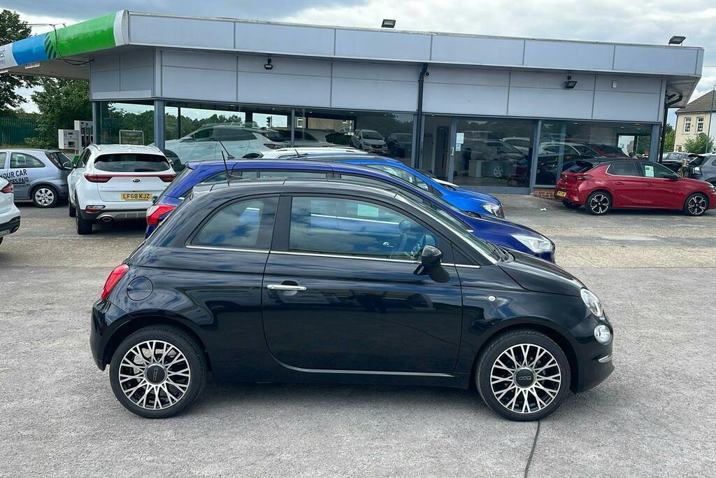 Fiat 500 1.0 Mhev Top Hatchback Black #5