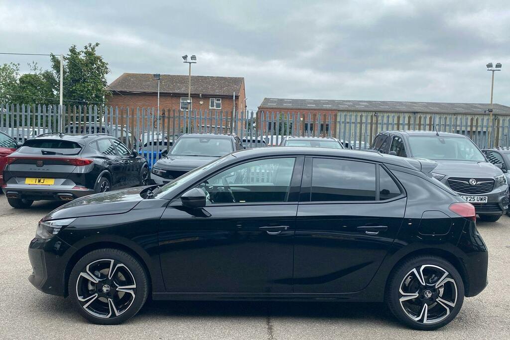 Vauxhall Corsa 1.2 Turbo Gs Hatchback DV75YSN Black #4