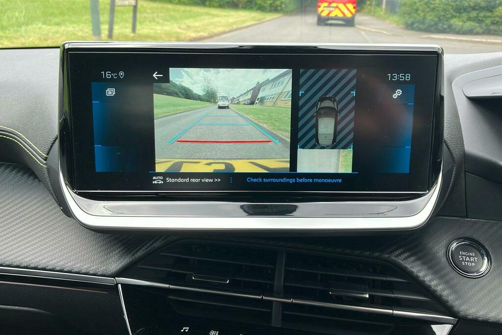 Peugeot 208 1.5 Bluehdi 100 Allure Premium - Reversing C Red #12