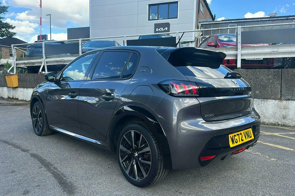 Peugeot 208 1.2 Puretech Gt Hatchback Eat WG72VNU Grey #2