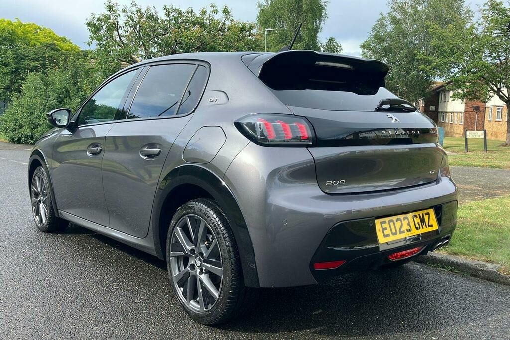 Peugeot 208 1.2 Puretech Gt Hatchback Eat EO23GMZ Grey #3