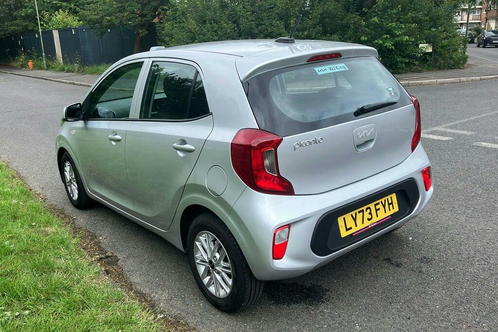 Kia Picanto 1.0 Dpi 2 Hatchback LY73FYH Silver #2