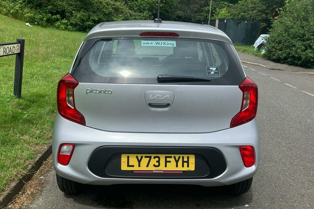 Kia Picanto 1.0 Dpi 2 Hatchback LY73FYH Silver #6