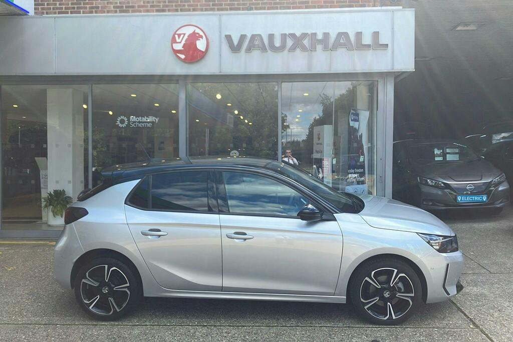 Vauxhall Corsa 1.2 Turbo Gs Hatchback BJ25DWW Silver #5
