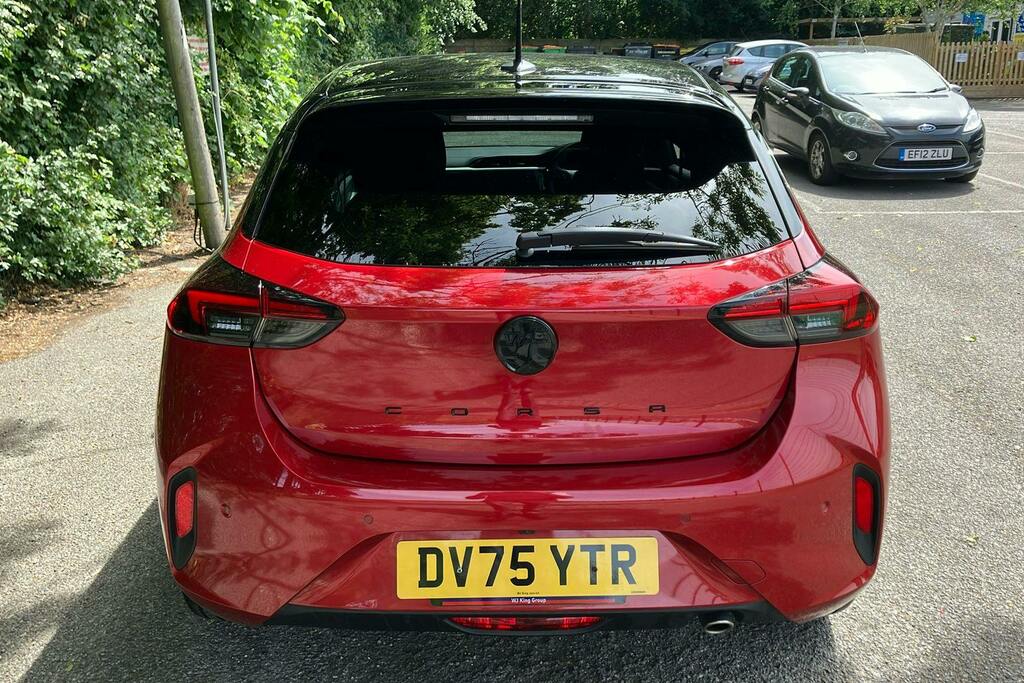 Vauxhall Corsa 1.2 Turbo Gs Hatchback DV75YTR Red #6