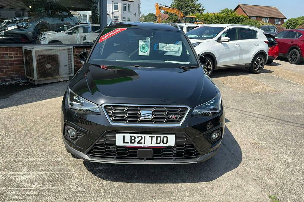 Seat Arona 1.0 Tsi Fr Sport Suv Dsg LB21TDO Black #4