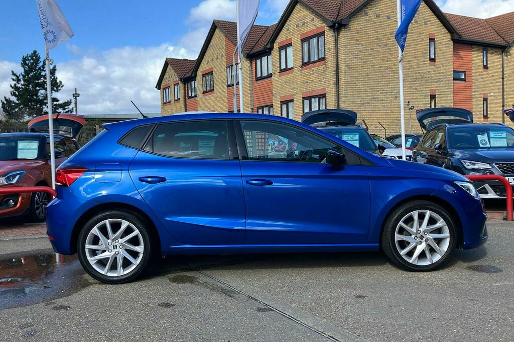 Seat Ibiza 1.0 Tsi Fr Hatchback Blue #5