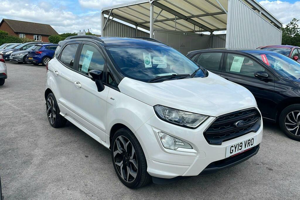 Ford Ecosport 1.0T Ecoboost Gpf St Line Suv White
