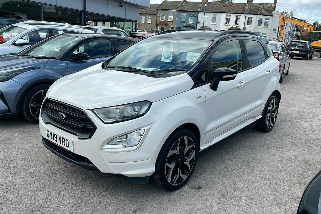 Ford Ecosport 1.0T Ecoboost Gpf St Line Suv White #5