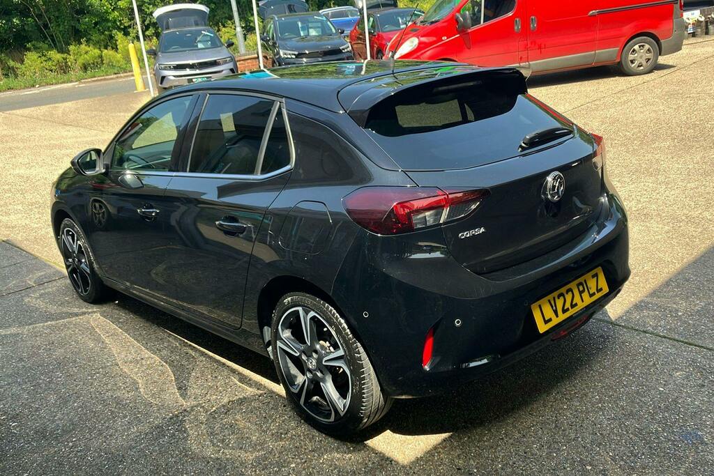Vauxhall Corsa 1.2 Turbo Elite Edition Hatchback LV22PLZ Black #2