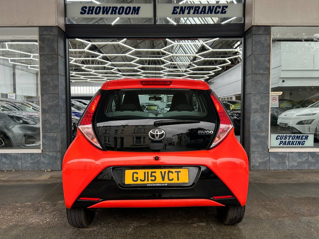 Toyota Aygo 1.0 Vvt-i X-cite Hatchback Euro 5 6 Orange #5