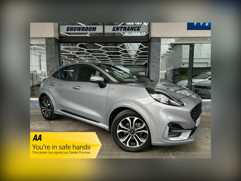 Ford Puma 1.0T Ecoboost Mhev St-line Suv Hybrid Manua Silver