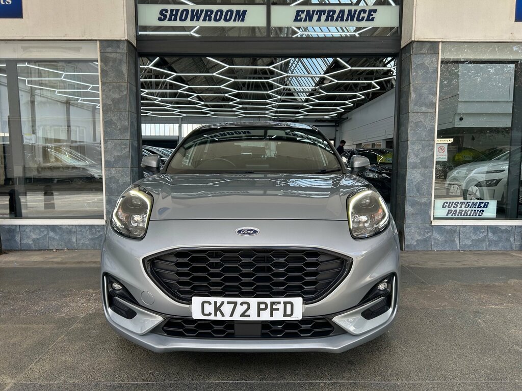 Ford Puma 1.0T Ecoboost Mhev St-line Suv Hybrid Manua CK72PFD Silver #2