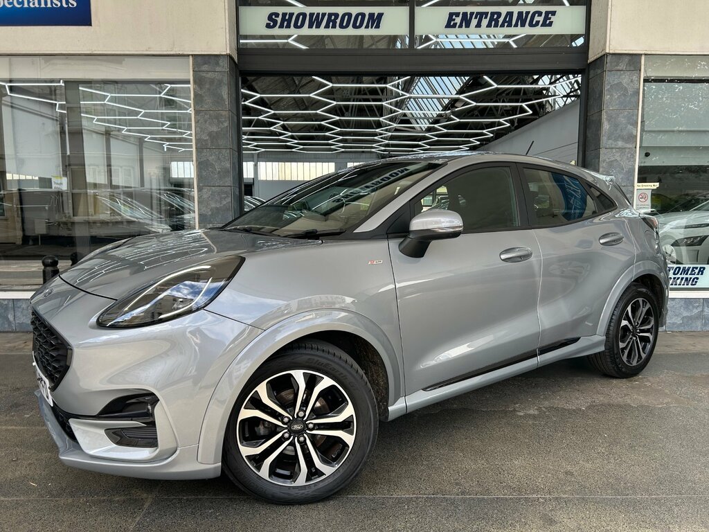 Ford Puma 1.0T Ecoboost Mhev St-line Suv Hybrid Manua CK72PFD Silver #3