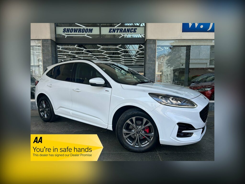 Ford Kuga 2.5H Duratec St-line Edition Suv Hybrid Cvt White