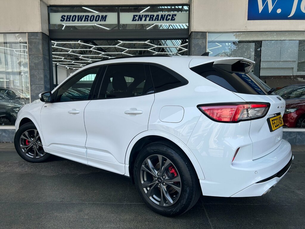 Ford Kuga 2.5H Duratec St-line Edition Suv Hybrid Cvt FE23XSR White #5