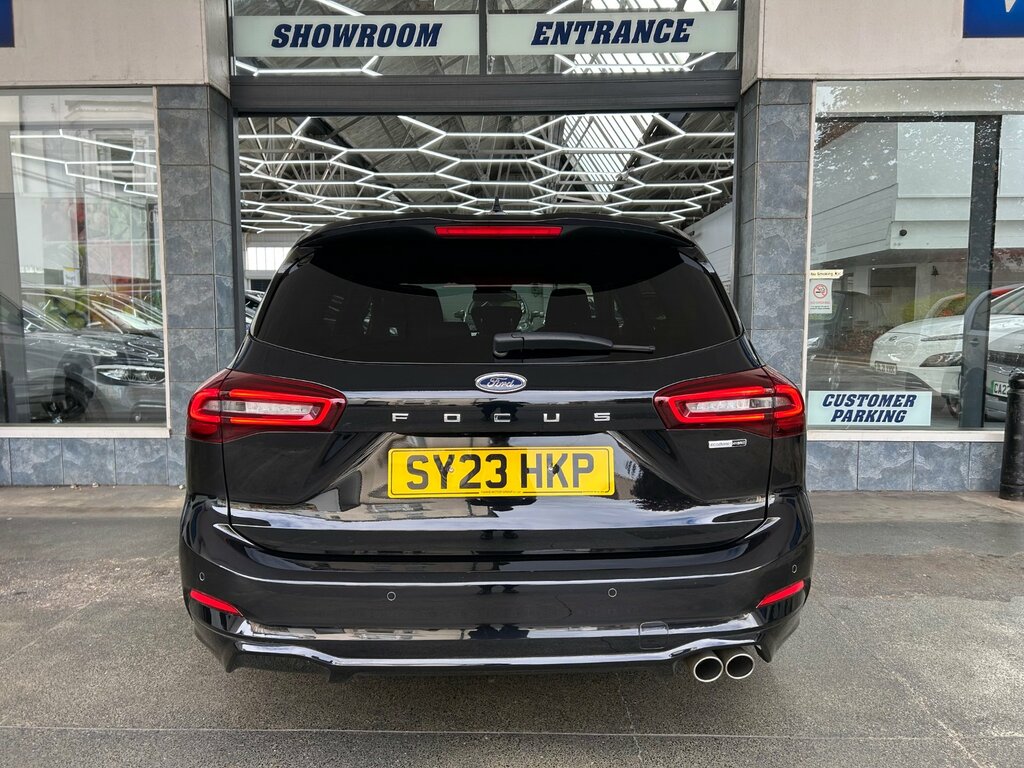 Ford Focus 1.0T Ecoboost Mhev St-line Estate Hybrid Dc SY23HKP Black #5