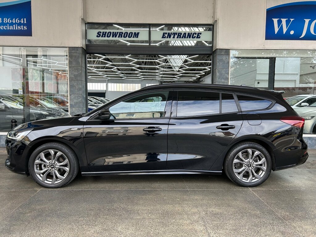 Ford Focus 1.0T Ecoboost Mhev St-line Estate Hybrid Dc SY23HKP Black #3