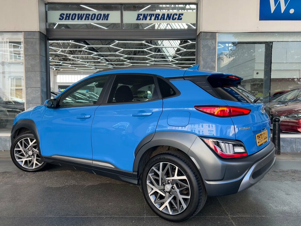 Hyundai Kona 1.6 H-gdi Premium Suv Hybrid Dct Euro 6 S DN22CUJ Blue #5