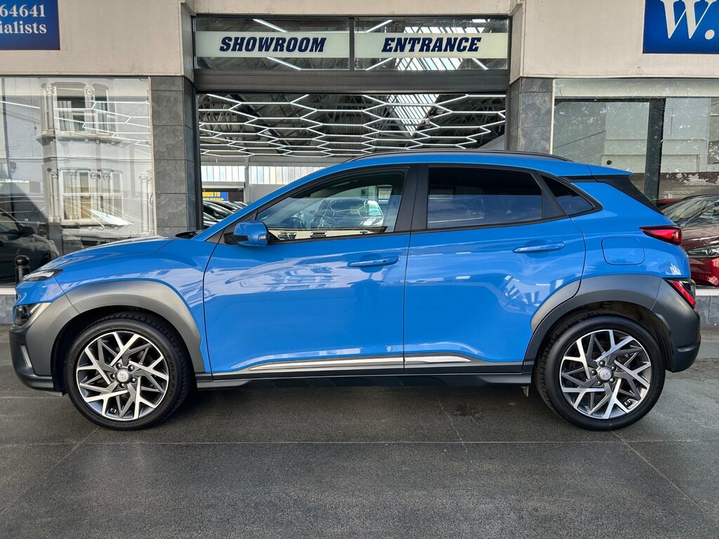 Hyundai Kona 1.6 H-gdi Premium Suv Hybrid Dct Euro 6 S DN22CUJ Blue #4