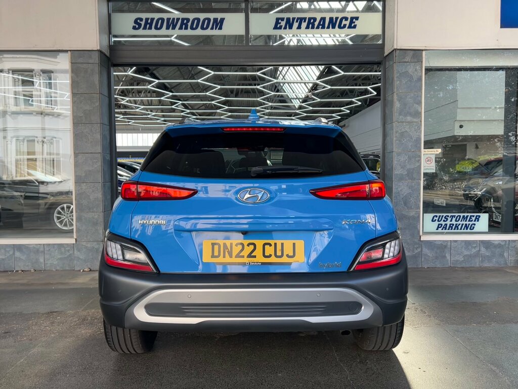 Hyundai Kona 1.6 H-gdi Premium Suv Hybrid Dct Euro 6 S DN22CUJ Blue #6